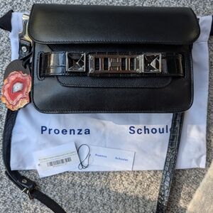 Rare Proenza Schouler PS11 Mini Croc-Embossed
